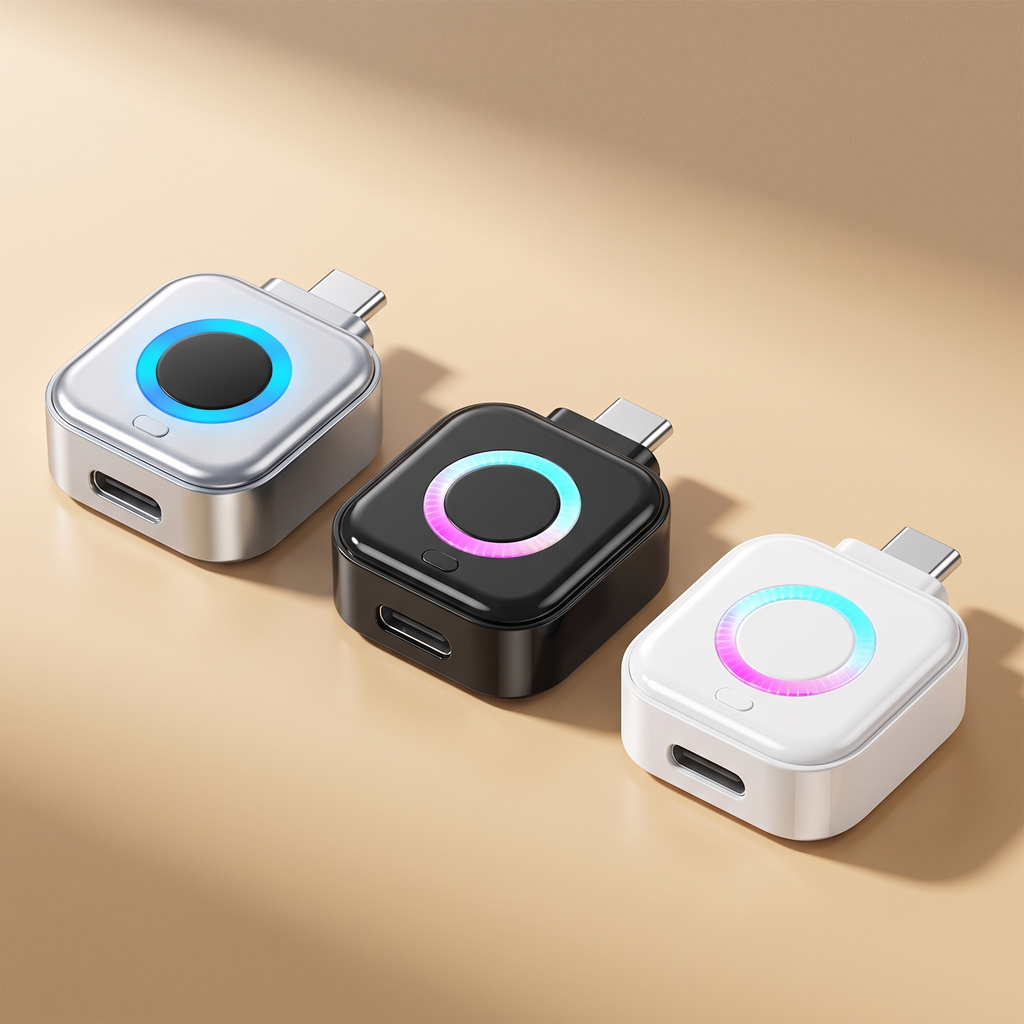 Stop Charge dans ses trois coloris argent, noir et blanc