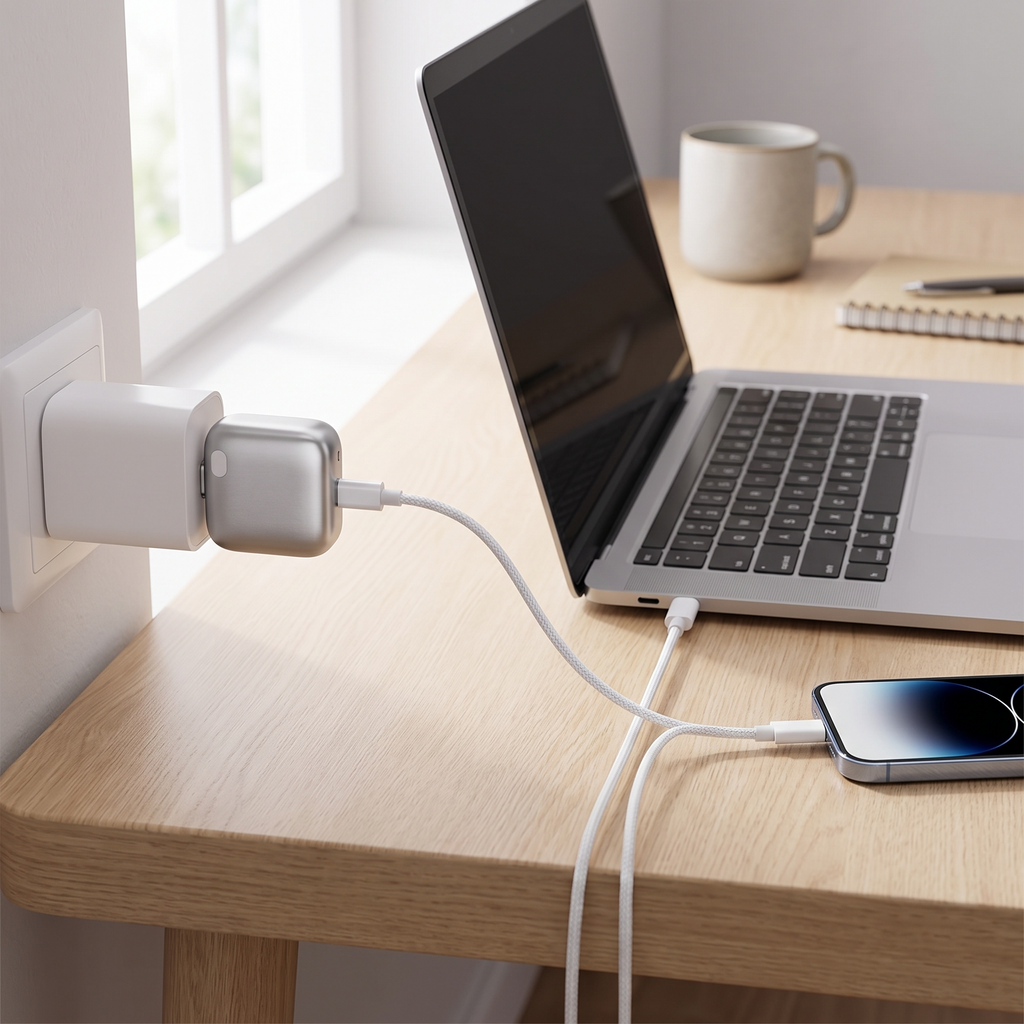 Stop Charge Slim — Coupe-charge USB-C automatique