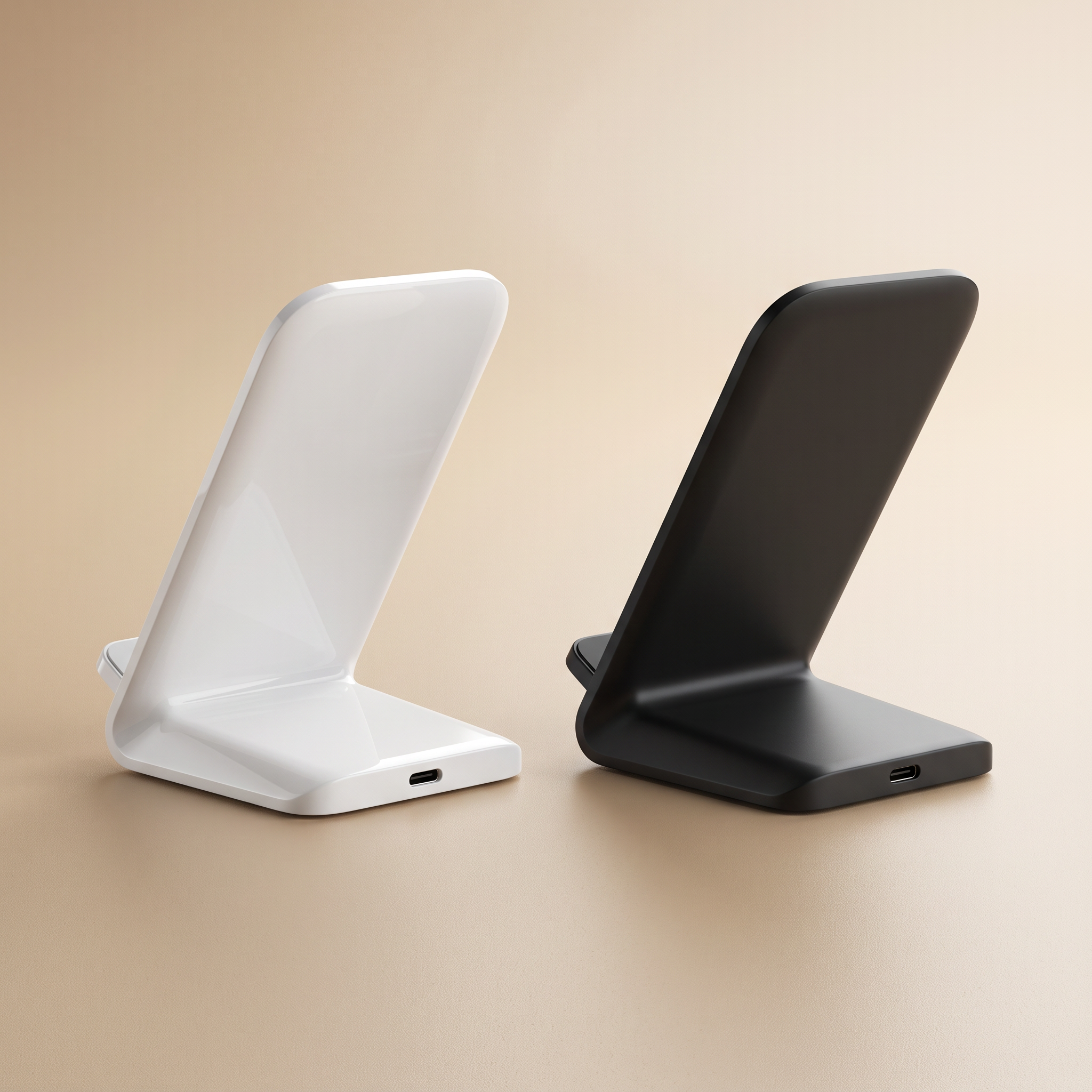 Socle Induction en blanc et en noir