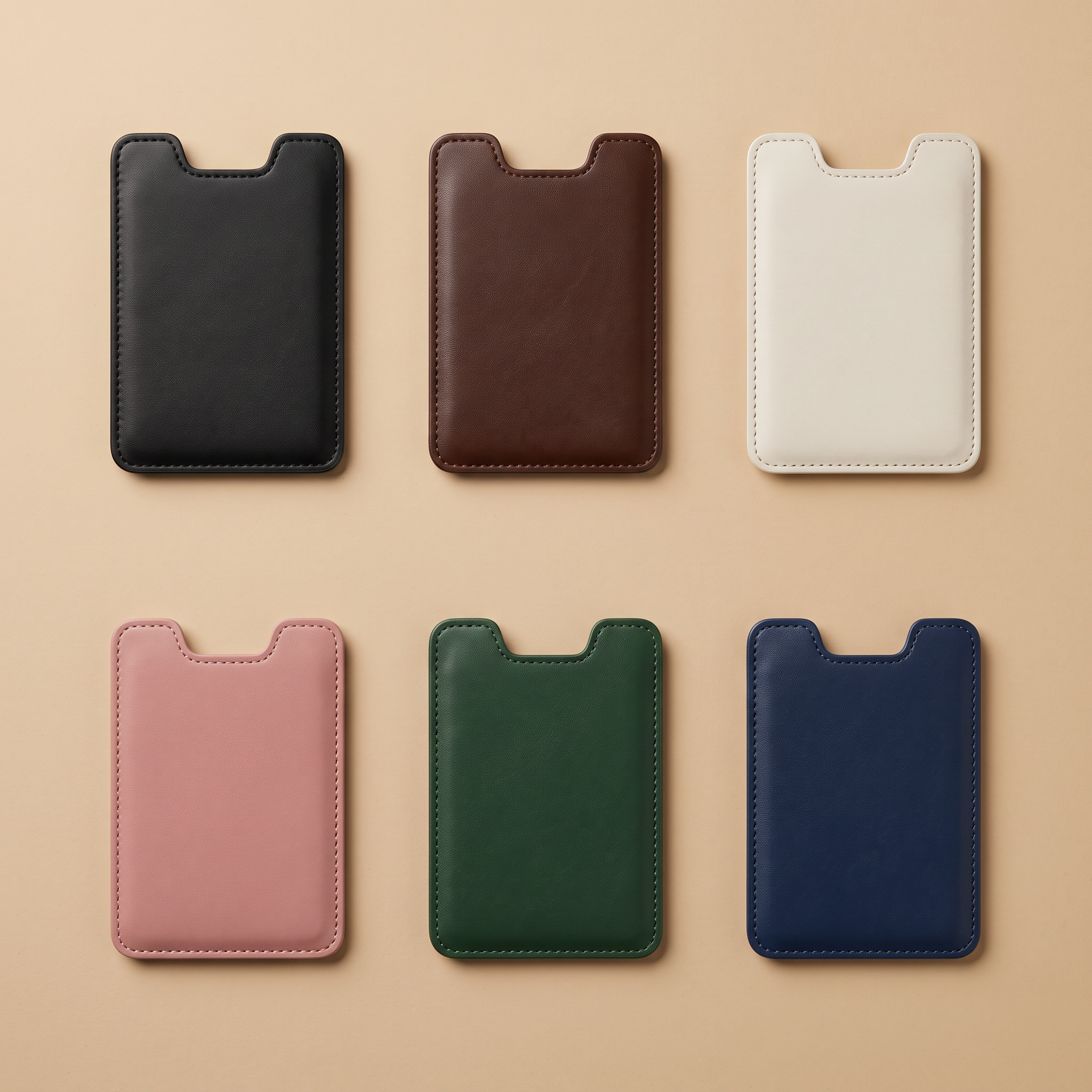 Porte-Cartes Magnétique disponible en six coloris