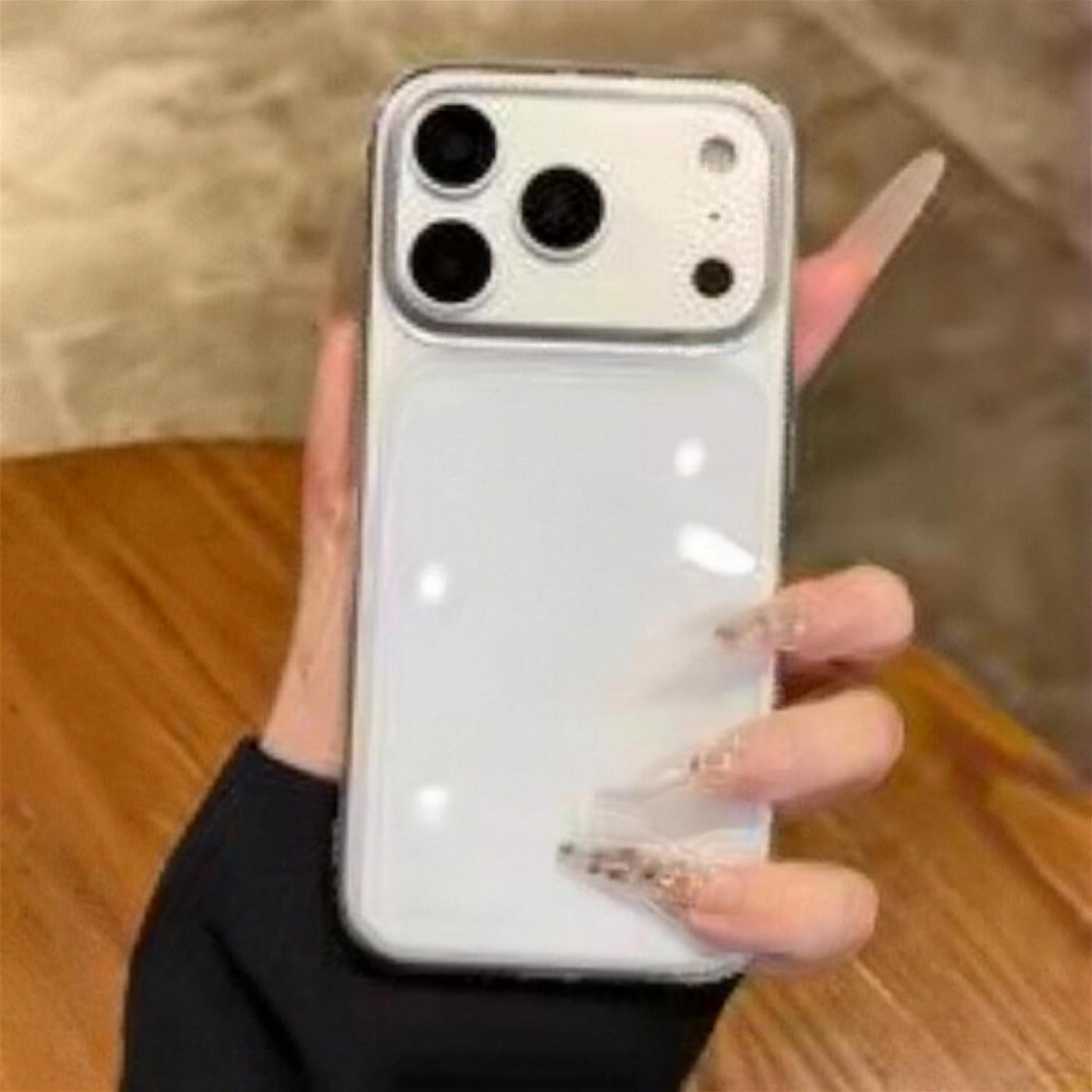 Coque Pure Kitmobile, teinte grise translucide