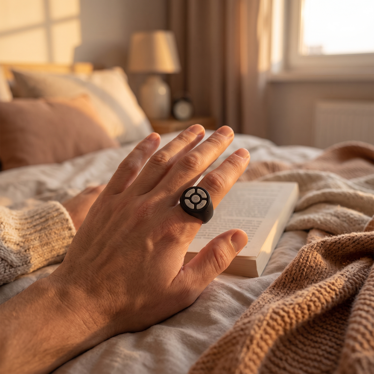 Anneau défilement  — tourne-page Bluetooth