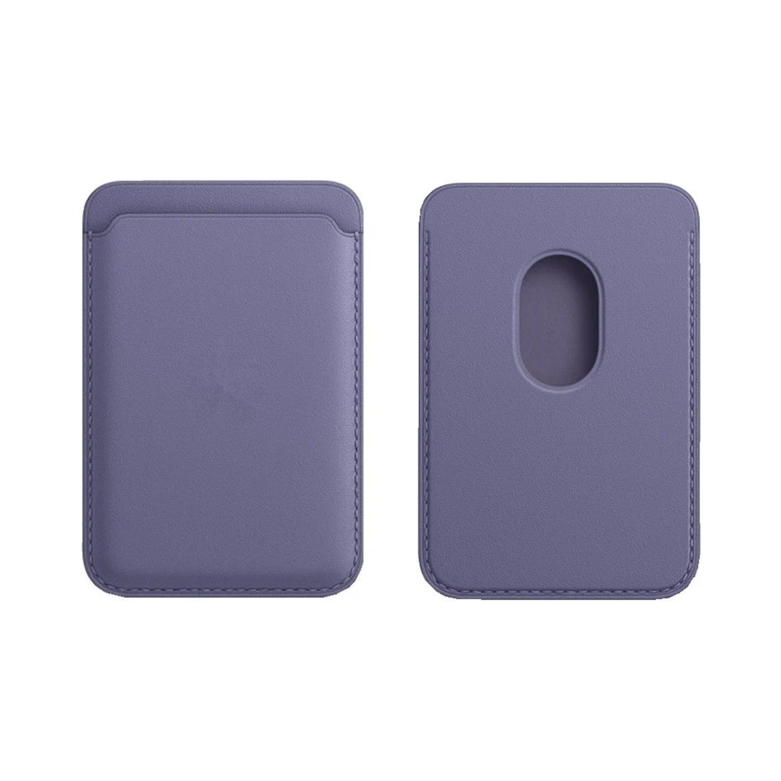 Porte-Cartes Magnétique — effet cuir